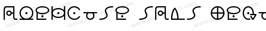 Alehouse Sans Regula字体转换
